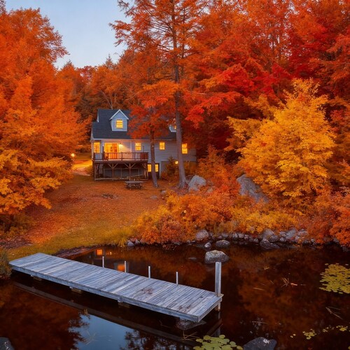 Lakeside Escape - 4BR/2BA Retreat 2hrs from Boston