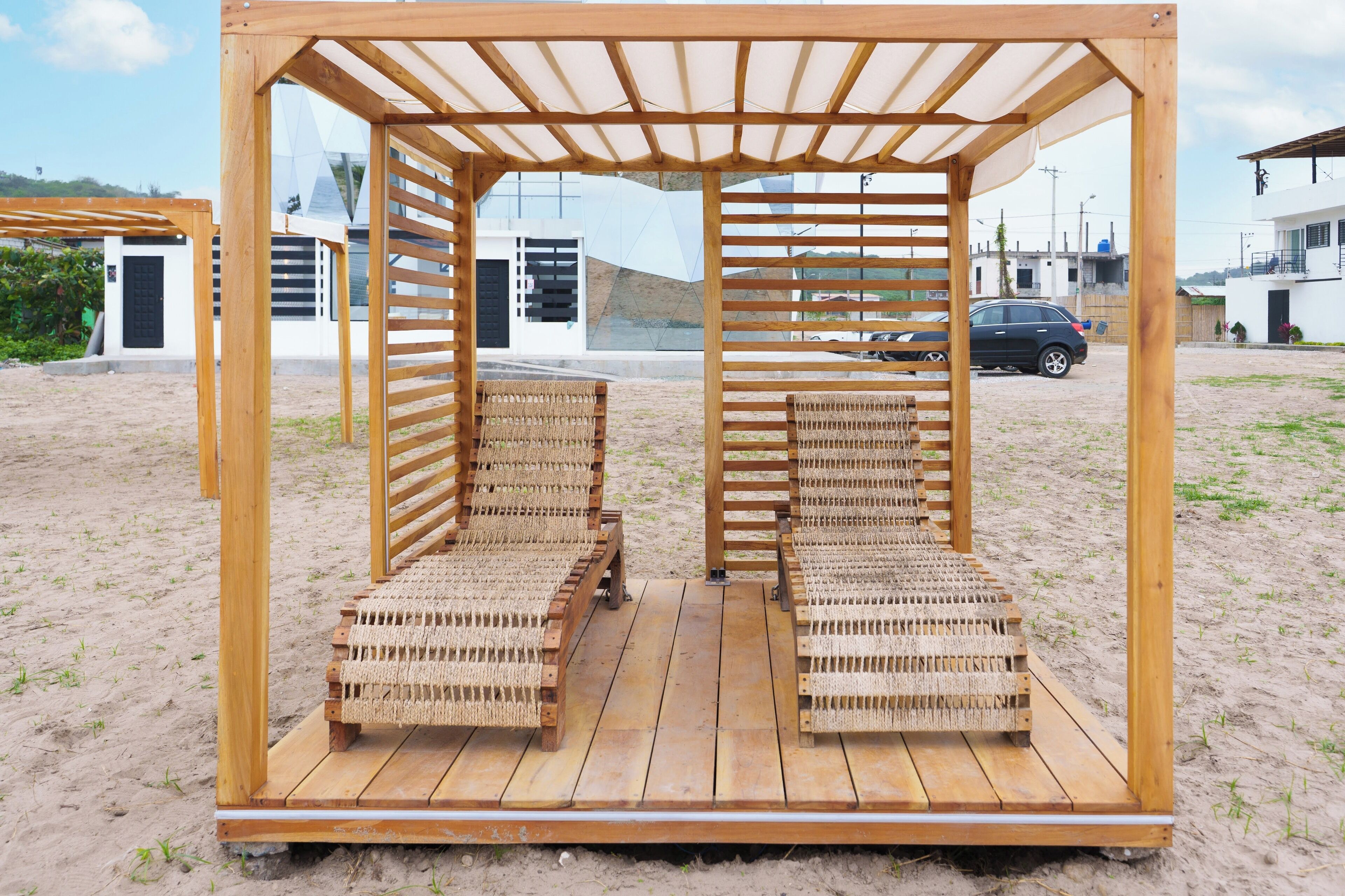 Enceinte de l’hébergement