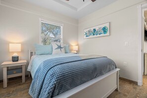 2 soverom, strykejern/-brett, wi-fi (inkludert) og sengetøy