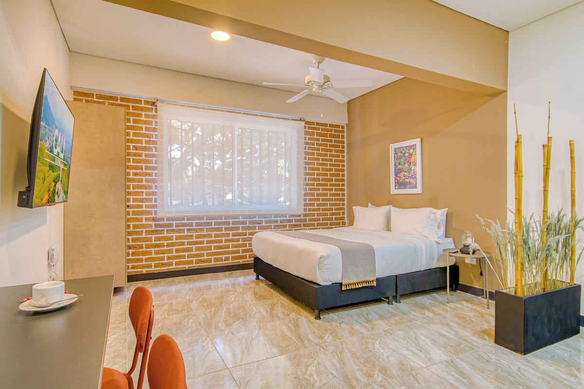 Traditionel studiolejlighed | Mørklægningsgardiner, strygejern/strygebræt, gratis Wi-Fi