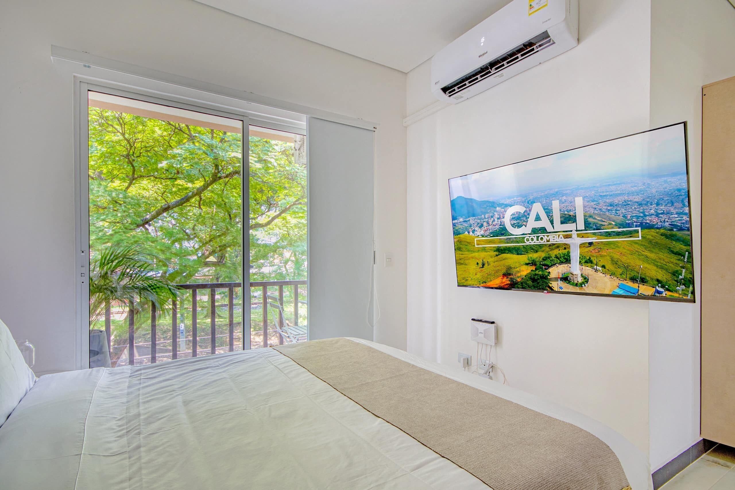 Blackout curtains, iron/ironing board, free WiFi