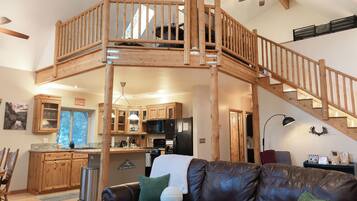 Smart TV, table tennis, books, stereo