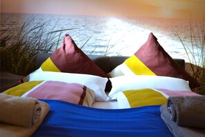 1 chambre, fer et planche à repasser, Wi-Fi gratuit, draps fournis