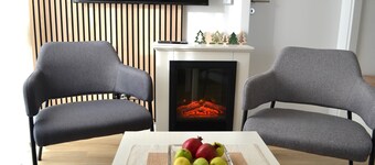 High-quality and cozy new-build apartment in a top location with hotel comfort