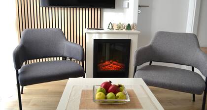 High-quality and cozy new-build apartment in a top location with hotel comfort