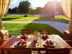 Restaurante al aire libre