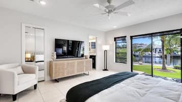 4 habitaciones, tabla de planchar con plancha y cuna de viaje
