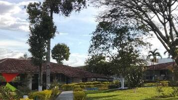 Uitzicht vanuit accommodatie