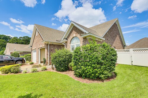 5 Mi to Rocky Mount Mills: Modern Retreat w/ Patio