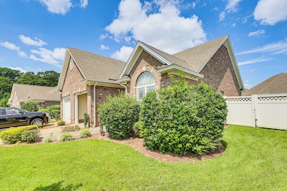 5 Mi to Rocky Mount Mills: Modern Retreat w/ Patio