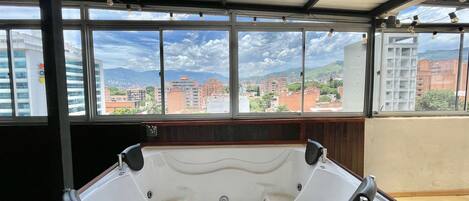 Terrasse sur le toit