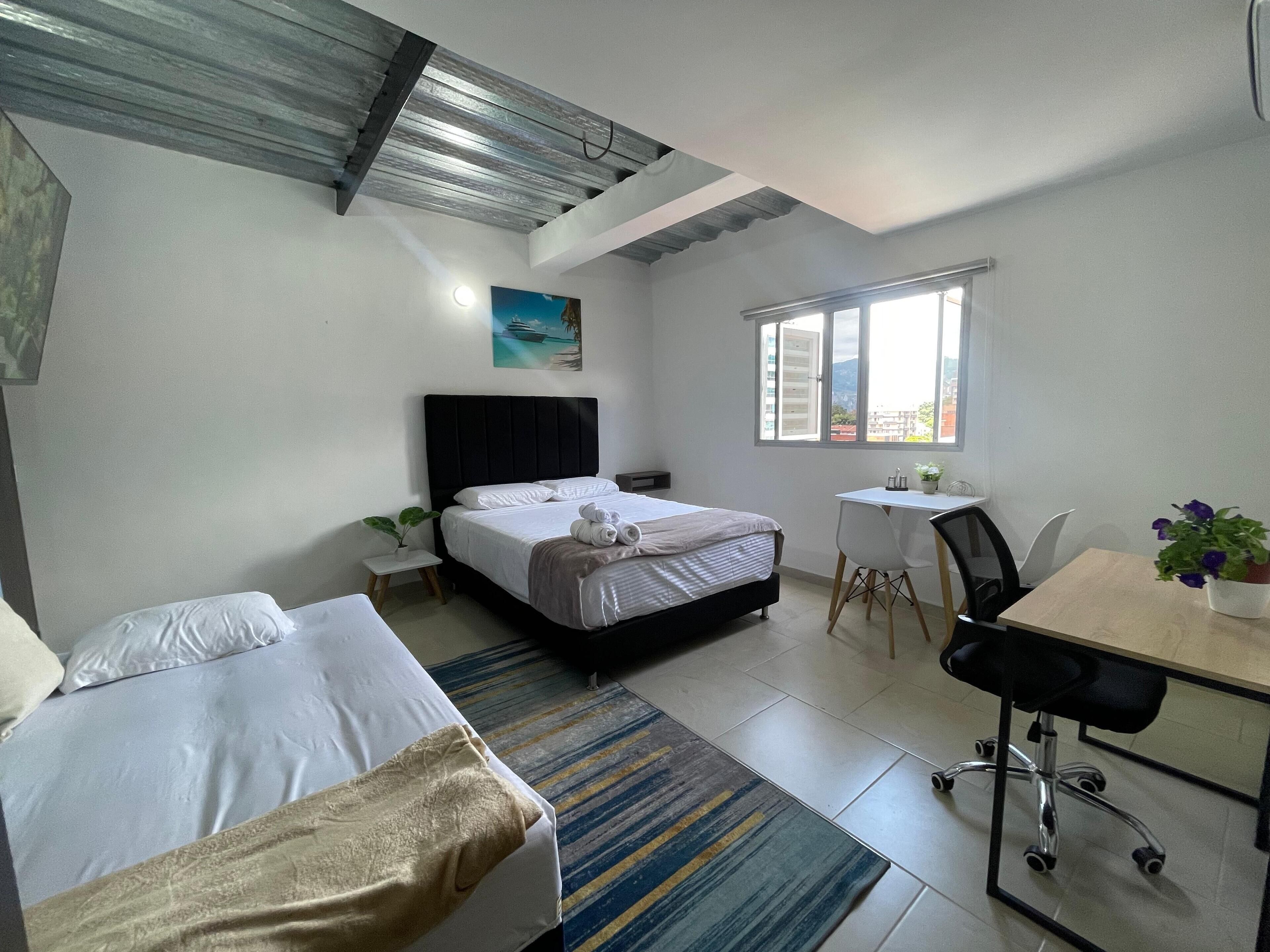 Comfort Apartment, Air conditioning, City View | In-room safe, desk, laptop workspace, blackout drapes