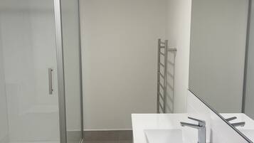 Towels, soap, toilet paper