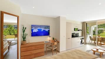 Premium Suite, Garden View | In-room safe, blackout curtains, free WiFi