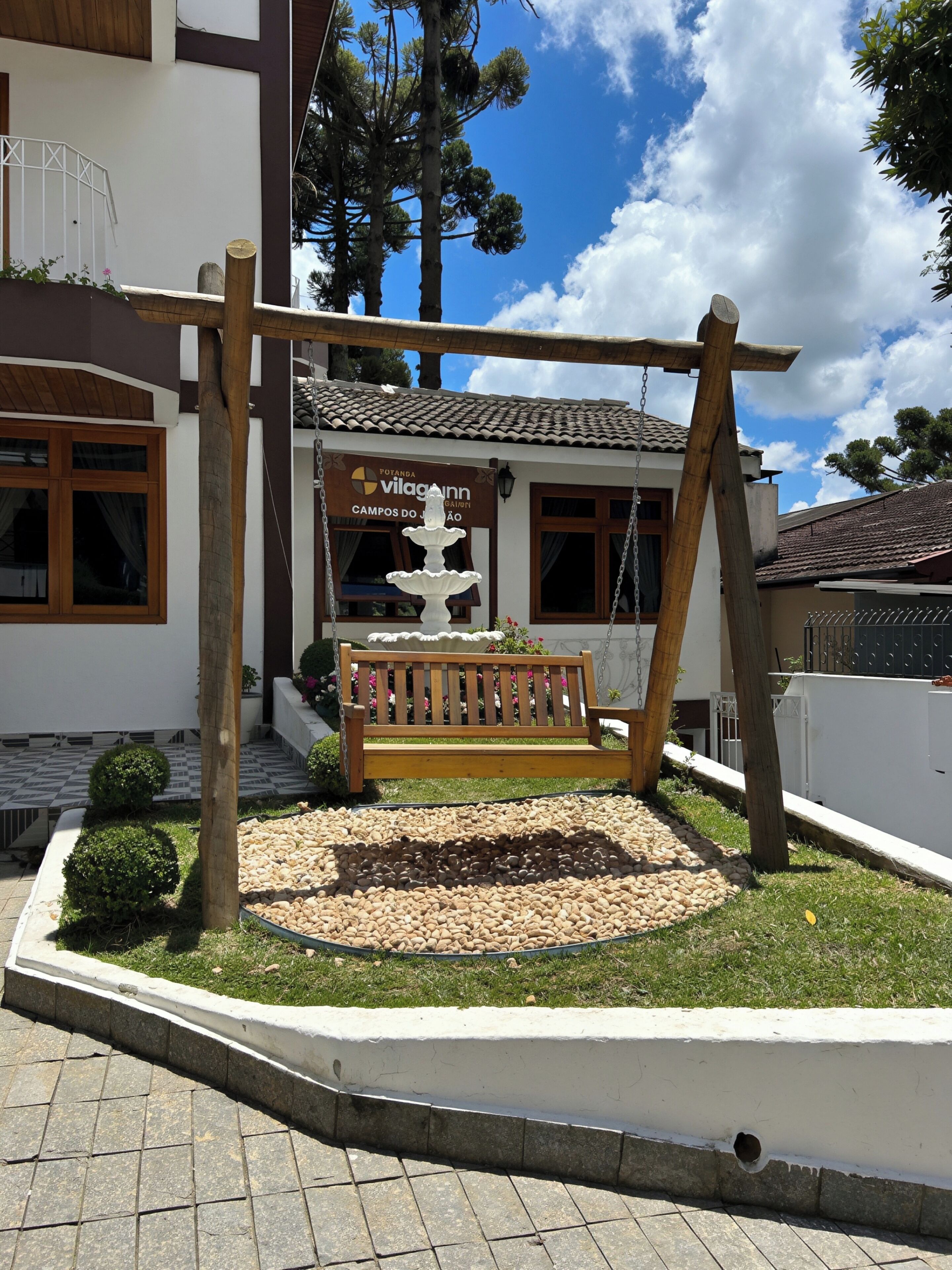 Voorkant van accommodatie