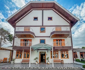 Fassade der Unterkunft