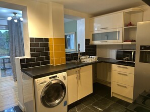 Microwave, oven, stovetop