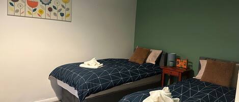 2 slaapkamers, wifi, beddengoed