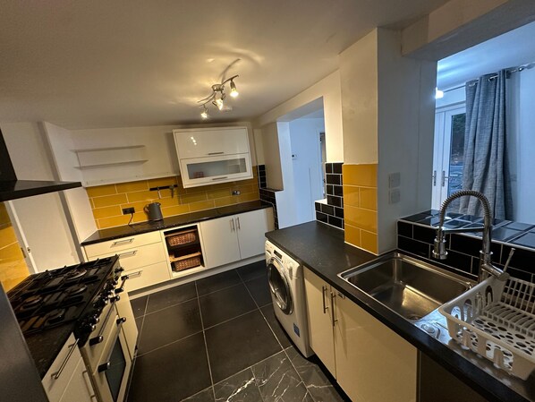 Microwave, oven, stovetop