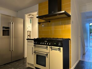 Microwave, oven, stovetop