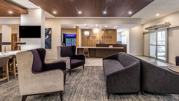 Zona de estar del vestíbulo