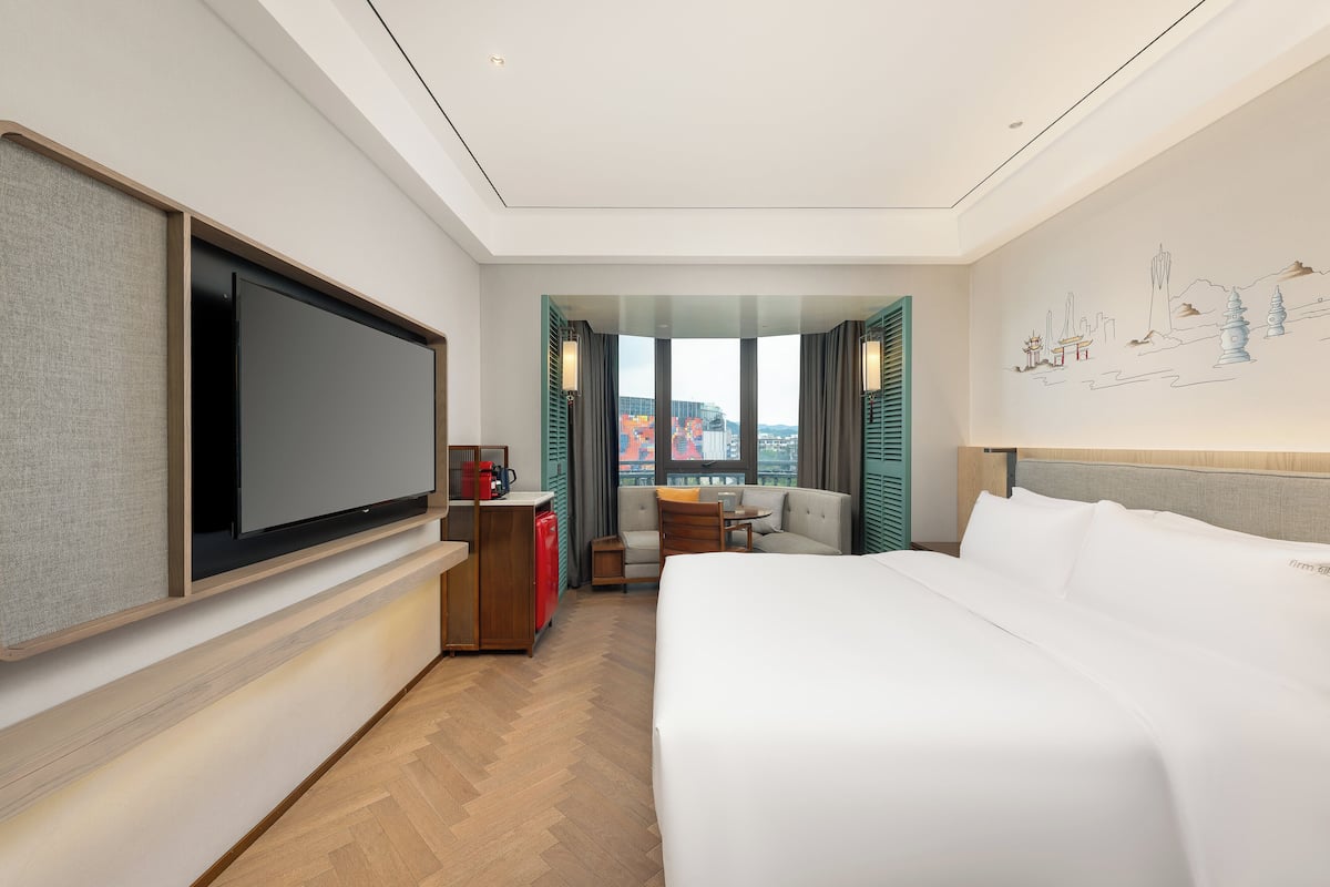 Quarto premium, 1 cama King, vista para a cidade
