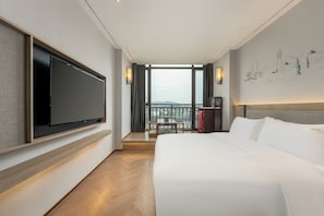 Quarto premium, 1 cama King, vista para a cidade