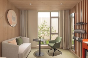 Quarto standard, 2 camas de casal | Edredons de pluma, frigobar, individualmente mobiliados, escrivaninha