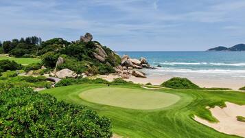 Vista al campo de golf