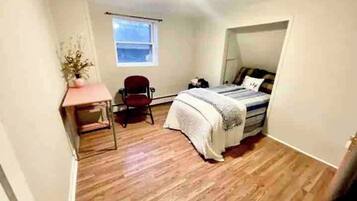 2 habitaciones, internet y ropa de cama