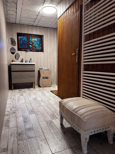 Private suite with sauna and garden
