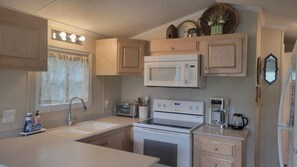 Microwave, oven, stovetop