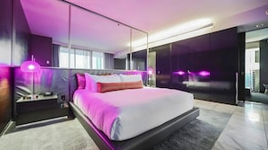 In-room safe, desk, laptop workspace, iron/ironing board
