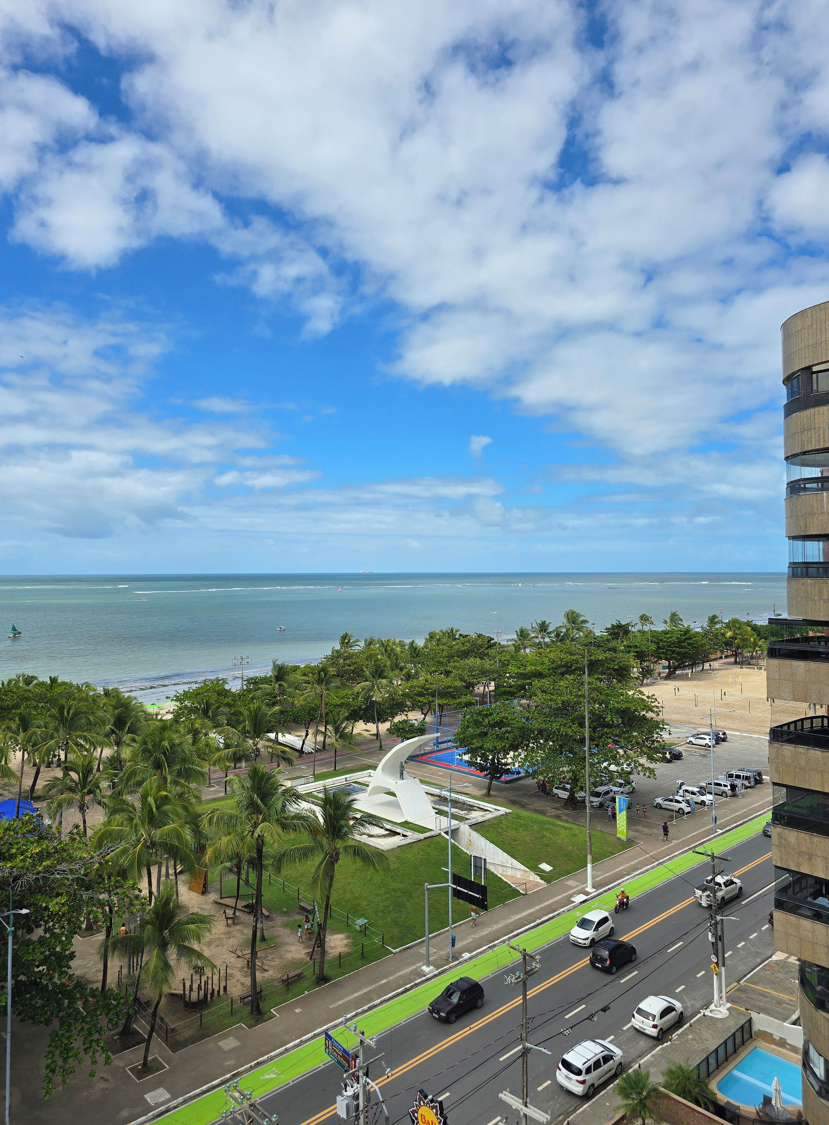 Vista a la playa o al mar