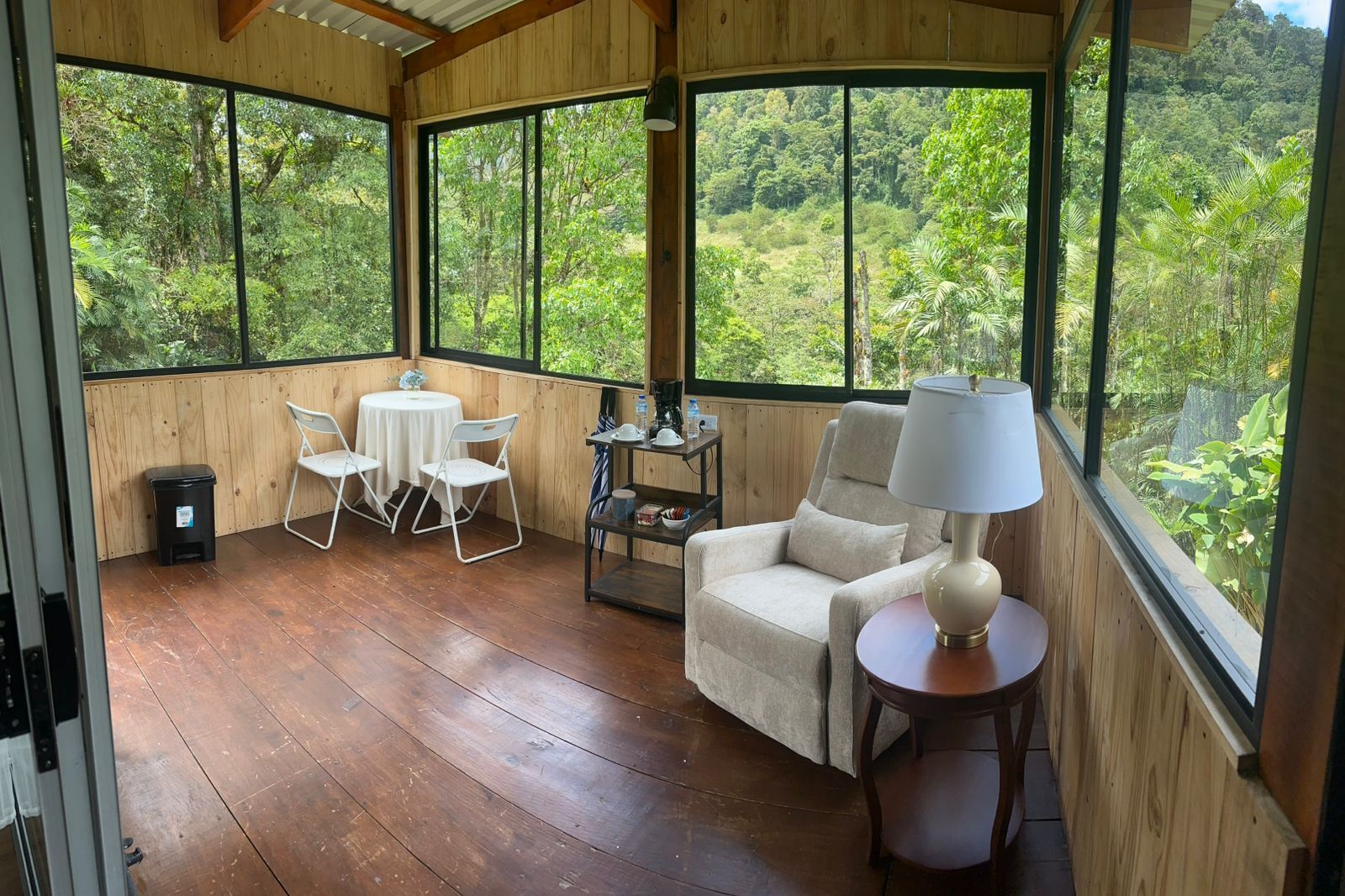 Panoramic-Vierbettzimmer, Balkon, Bergblick | Kostenloses WLAN