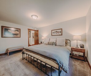 Cabin, Multiple Beds, Patio (Spotted Bear Cabin) | 3 bedrooms, individually decorated, individually furnished, bed sheets