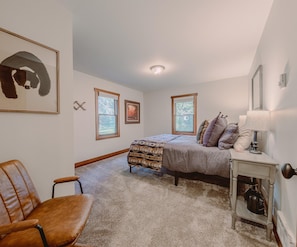 Cabin, Multiple Beds, Patio (Spotted Bear Cabin) | 3 bedrooms, individually decorated, individually furnished, bed sheets