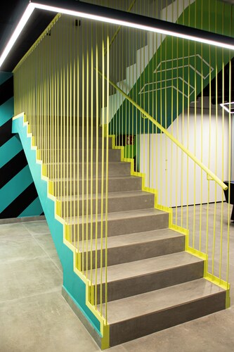 Newly built modern hostel in the center of town