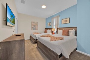 3 bedrooms, iron/ironing board, WiFi, bed sheets