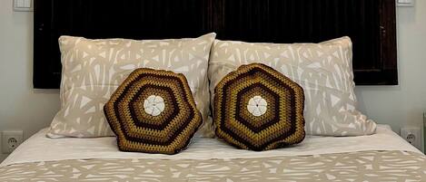 2 slaapkamers, een strijkplank/strijkijzer, wifi, beddengoed