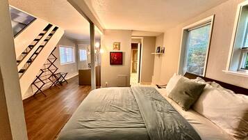 2 chambres, fer et planche Ă repasser, Wi-Fi, draps fournis