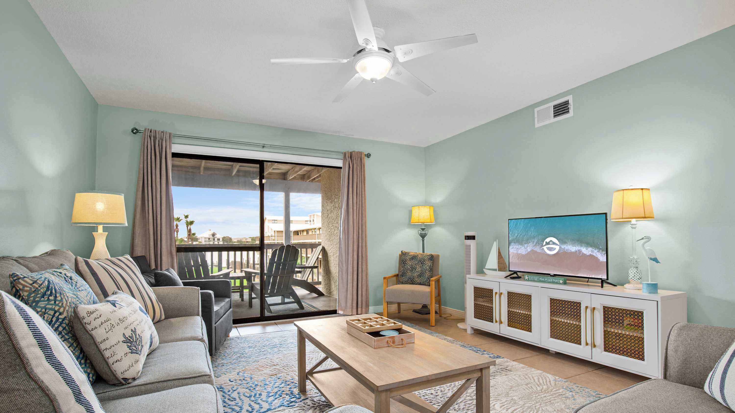 Condo, Multiple Beds, Balcony, Garden View (Lei Lani MT117) | Living area | 42-inch flat-screen TV with digital channels