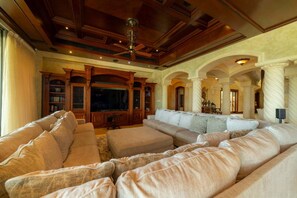 TV, ping pong, stereo - Casa Garmus 10 bdrs ocean views in Los Suenos (Playa Herradura)