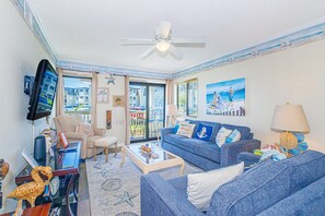 TV - Tranquil First Floor 2 Bedroom Condo at Ocean Forest Villas! Sleeps 6! (Myrtle Beach)