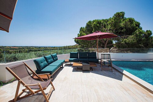 Villa Panoramique: Piscine & Jacuzzi & forêt Ferme