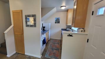 Microwave, oven, stovetop
