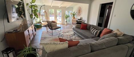 Smart TV, video games, books, stereo