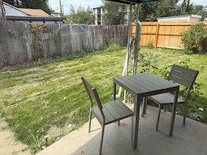 Outdoor dining