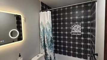 Towels, soap, toilet paper