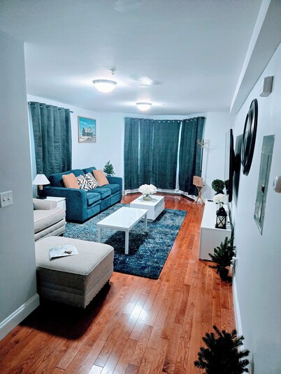 Peaceful 2-bedroom condo with AC in charming Roslindale